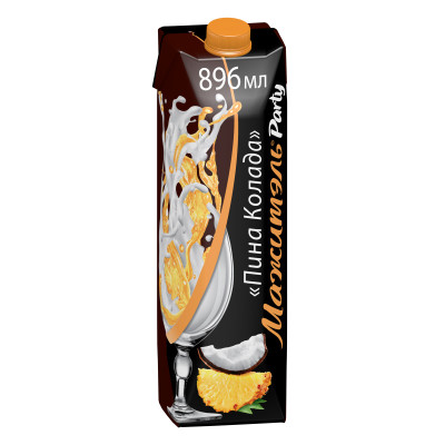 Напиток молочно-соковый Мажитэль Пина Колада 0.04%, 950мл