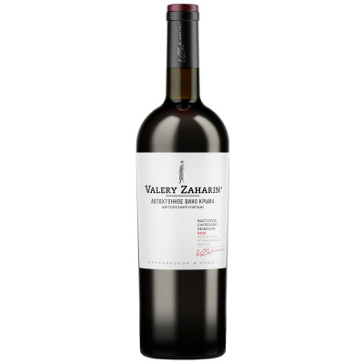 Вино Валерий Захарин красное сухое 13%, 750мл