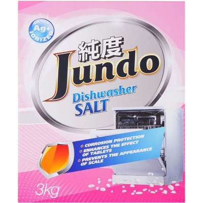 Соль Jundo для посудомоечных машин ионизированная серебром, 3кг