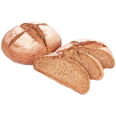 Хлеб бездрожжевой пшенично-ржаной формовой в нарезке, 500г