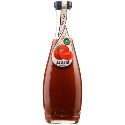 Сок Ararat Premium томатный с мякотью и солью, 750мл