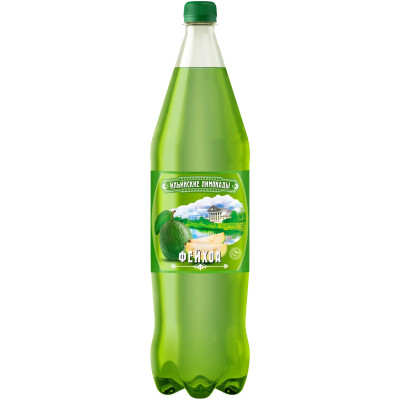 Напиток безалкогольный Ильинские Лимонады со вкусом фейхоа сильногазированный, 1.42л
