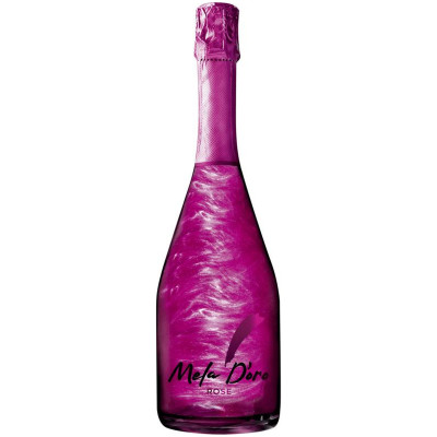 Коктейль винный Mela D'Oro Rose особый ароматизированный газированный розовый 8%, 750мл