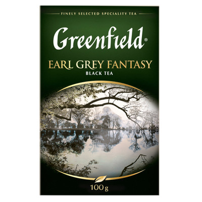 Чай Greenfield Earl Grey Fantasy чёрный крупнолистовой, 100г
