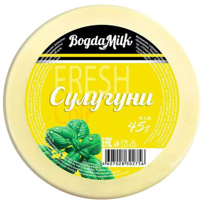 Сыр Богдамилк Сулугуни 45%, 300г