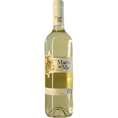 Вино Maria del Mar белое полусладкое 11%, 750мл