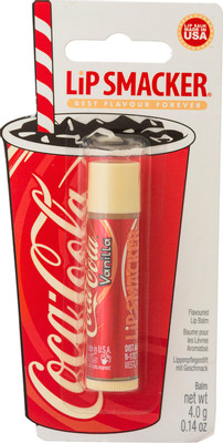 Бальзам для губ Lip Smacker Coca Cola Ванильный ароматизированный, 4г