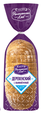 Хлеб Ремесленный Хлеб Деревенский с льняной мукой, 350г
