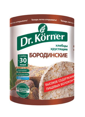 Хлебцы Dr.Korner Бородинские, 100г