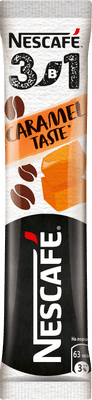 Напиток кофейный Nescafé 3в1 карамель растворимый, 14.5г