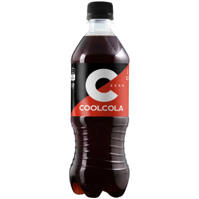 Напиток сильногазированный Cool Cola Zero, 500мл