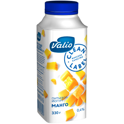 Йогурт Viola питьевой манго 0.4%, 330мл