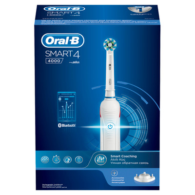 Электрическая зубная щетка Oral-B Smart 4 - 4000