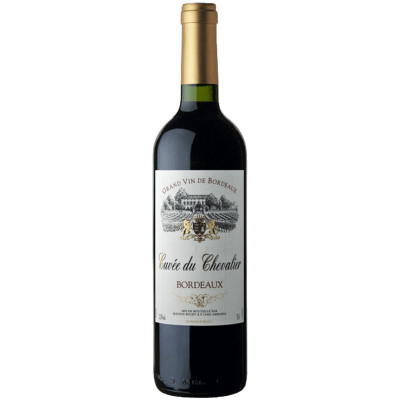 Вино Cuvee du Chevalier Bordeaux Maison Bouey белое сухое 12%, 750мл