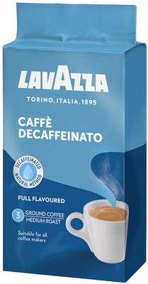 Кофе Lavazza Decaffeinato молотый без кофеина, 250г