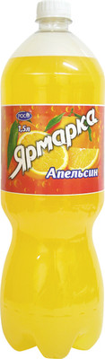 Напиток безалкогольный Ярмарка апельсин, 1.5л