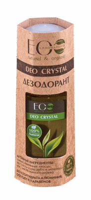 Дезодорант Eco Laboratorie Deo сrystal кора дуба и зелёный чай, 50мл