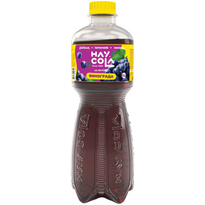 Напиток Hay cola со вкусом винограда безалкогольный прохладительный газированный, 500мл