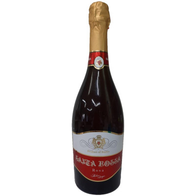 Вино игристое Новые Обряды Santa Rossa розовое полусладкое 7.5%, 750мл