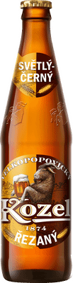 Пиво Velkopopovicky Kozel резаное светлое 4.7%, 450мл