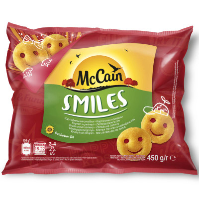 Картофельные улыбки McCain, 450г