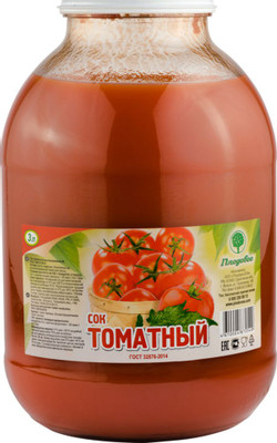 Сок Плодовое томатный восстановленный, 3л