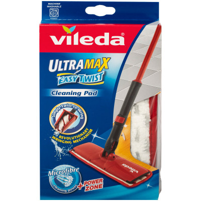 Насадка для швабры Vileda Ultramax Easy Twist сменная к швабре с отжимом