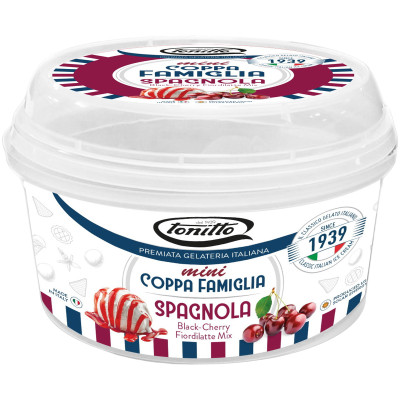 Десерт Tonitto Итальянское мороженое Спагнола замороженный, 250г