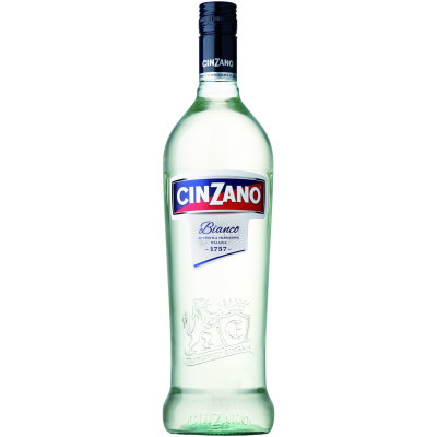 Напиток Вермут Cinzano Bianco белый сладкий 15%, 500мл