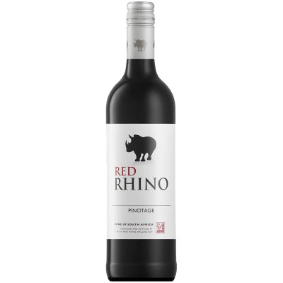 Вино The Rhino Рэд Пинотаж 2019 красное сухое 14.5%, 750мл