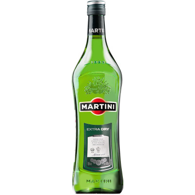 Вермут Martini Экстра Драй белый сухой 18%, 500мл
