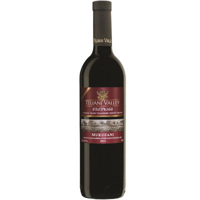 Вино Teliani Valley Mukuzani красное сухое 13%, 750мл
