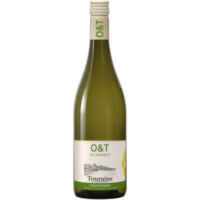 Вино O&T Touraine Sauvignon Blanc белое сухое 12%, 750мл