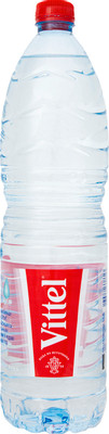 Вода Vittel минеральная питьевая столовая негазированная, 1.5л