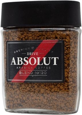 Кофе Absolut Drive Drive Blend №120 растворимый сублимированный, 95г