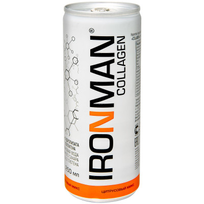 Напиток IronMan Collagen Цитрусовый микс, 250мл