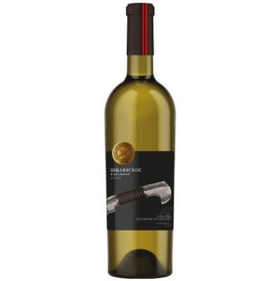 Вино Цимлянское Избранное Алиготе-Шардоне-Ркацители белое сухое 10-12%, 750мл