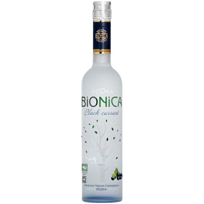 Водка Bionica Вlack currant 40%, 500мл