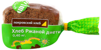 Хлеб Покровский Хлеб диетический ржаной нарезка, 400г
