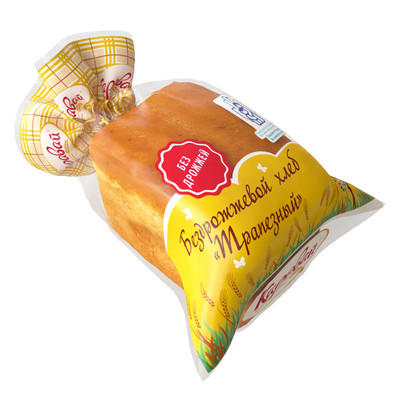 Хлеб Каравай Трапезный пшеничный бездрожжевой, 300г