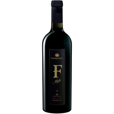Вино Фанагория F-STYLE Саперави красное сухое 13%, 750мл