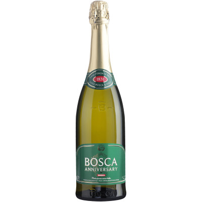 Напиток винный игристое Bosca Анниверсари белый полусладкий 7.5%, 750мл