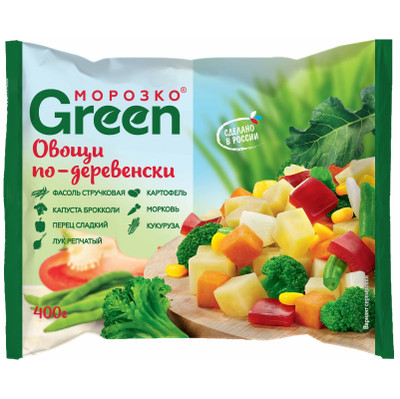 Овощи и смеси Морозко Green
