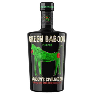 Джин Green Baboon 43%, 500мл