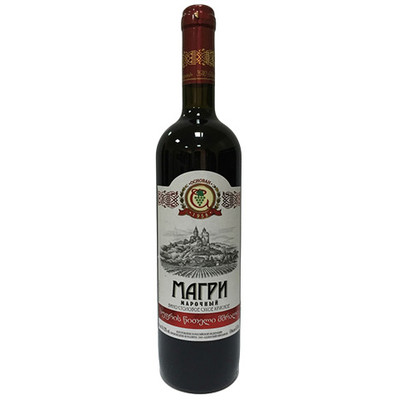 Вино Адлерский винзавод Магри Марочный красное сухое, 750мл