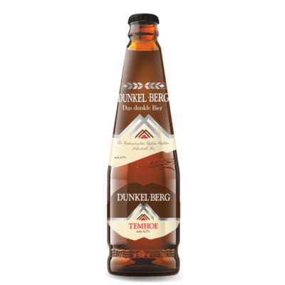 Пиво Dunkel Berg тёмное фильтрованное 4.3%, 500мл