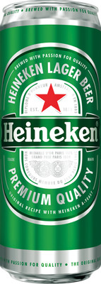 Пиво Heineken светлое 4.8%, 450мл
