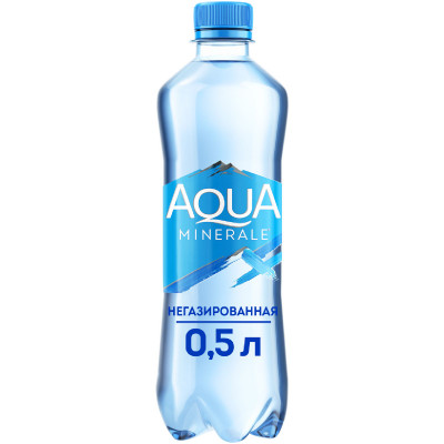 Вода Aqua Minerale питьевая негазированная, 500мл