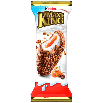 Пирожное Kinder Maxi King орехи-карамель, 35г