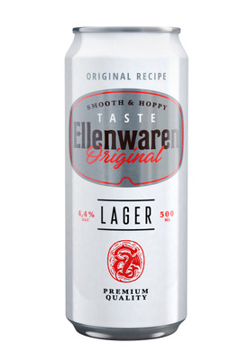 Пиво Ellenwaren светлое фильтрованное 4.4%, 500мл